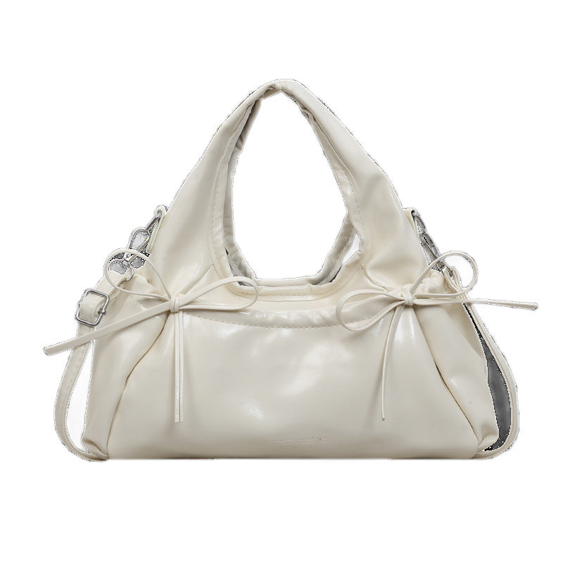 Elegant Faux Leather Mini Backpack