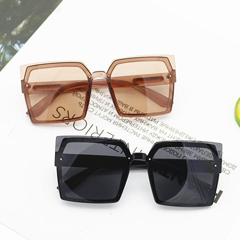 Women's Fashion Square Sunglasses with Stylish Two-Tone Frame Stornfield