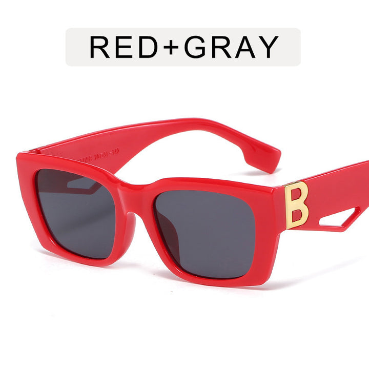 Women’s fashionable geometric sunglasses with unique design elements Stornfield