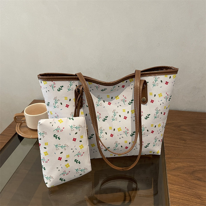 WoFloral Patterned Beach Tote Bag Stornfield