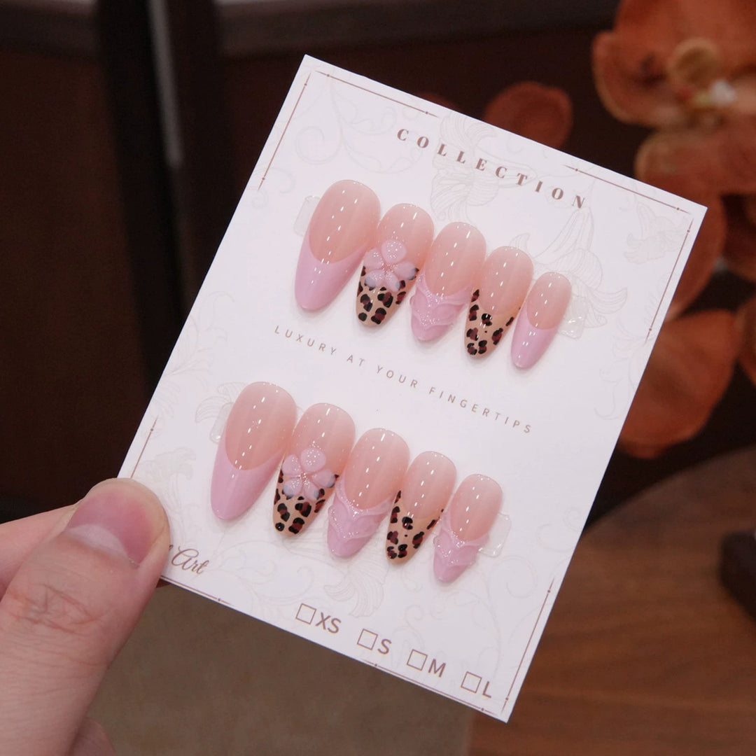 Boutique Floral Press-On Nail Set