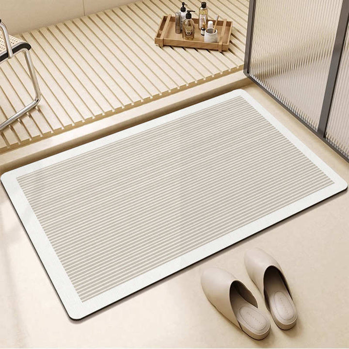 Abstract Patterned Non-Slip Bath Mat