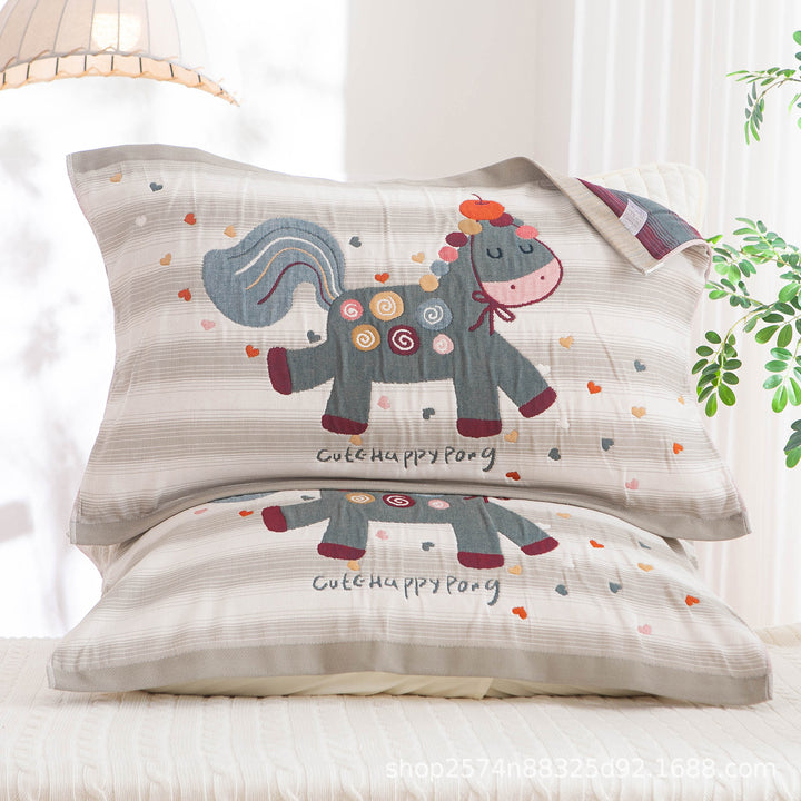 Women's pillowcase with cute horse motif Stornfield