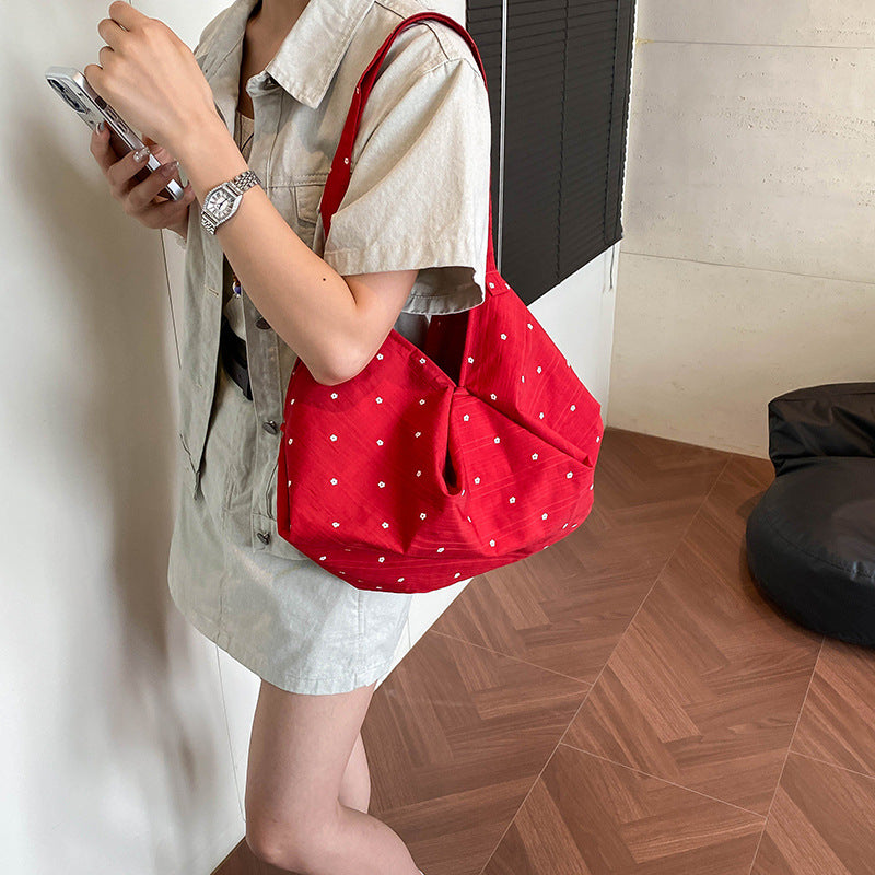 Stylish Dot Pattern Tote Bag
