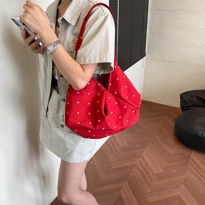 Stylish Dot Pattern Tote Bag