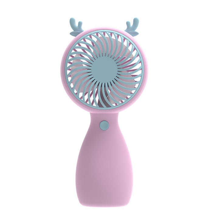 Unisex Portable Kids Hand Fan with Cute Cat Design Stornfield