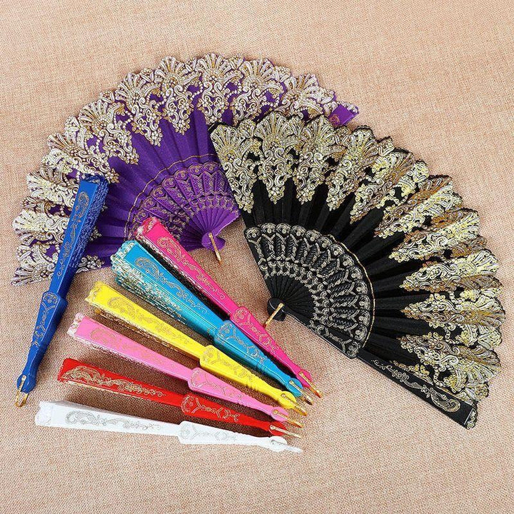 Women's fan with exquisite filigree ornamentation Stornfield