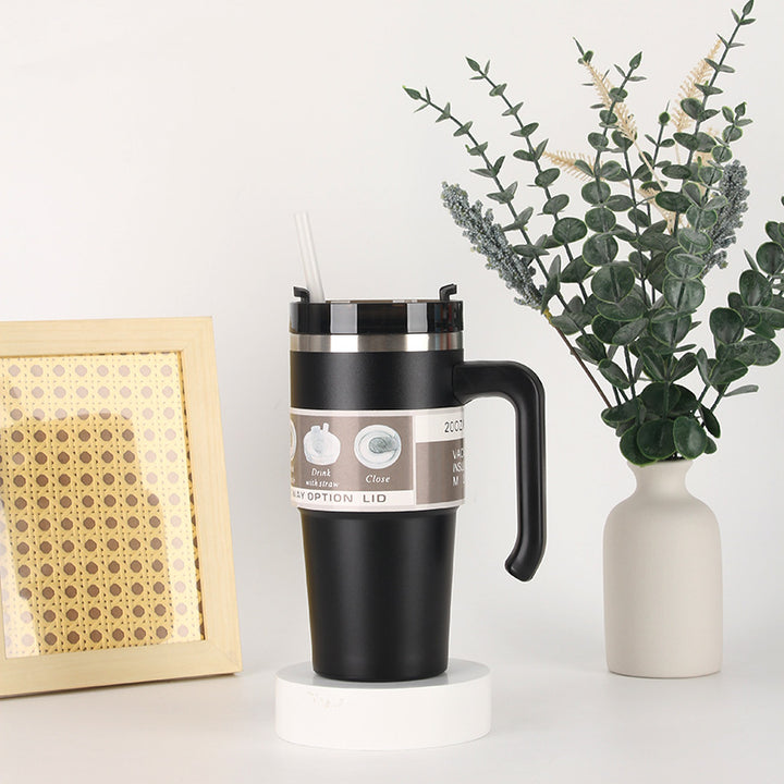Unisex thermos mug with 3-in-1 drinking options Stornfield