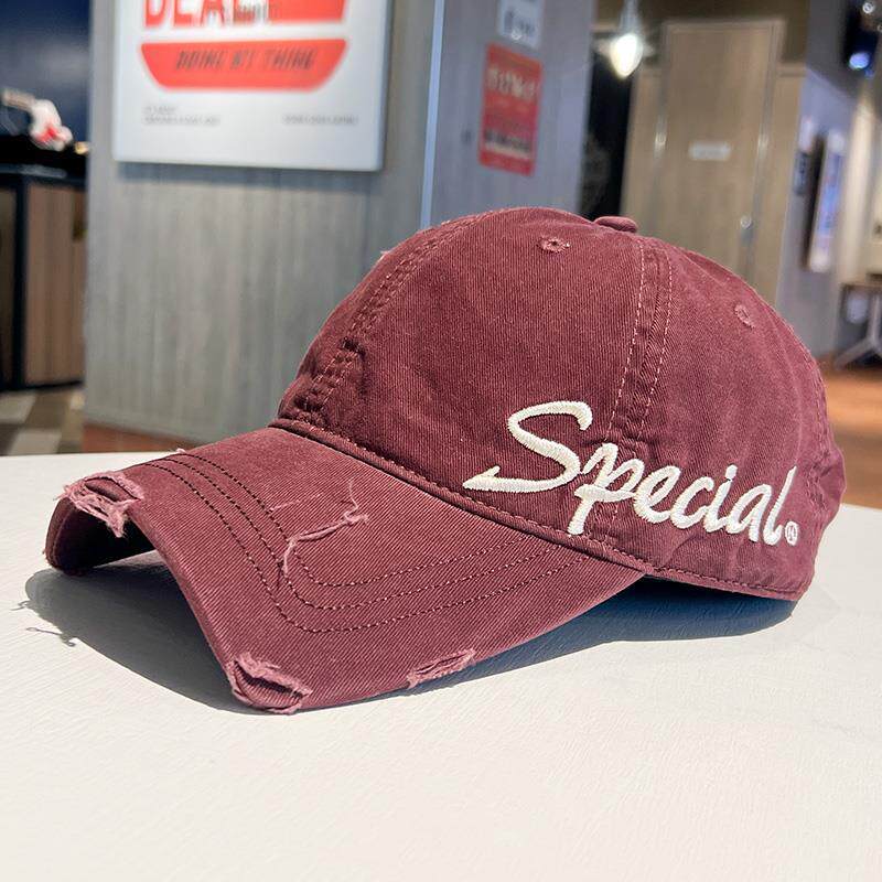 Unisex Distressed Cotton Dad Cap Stornfield