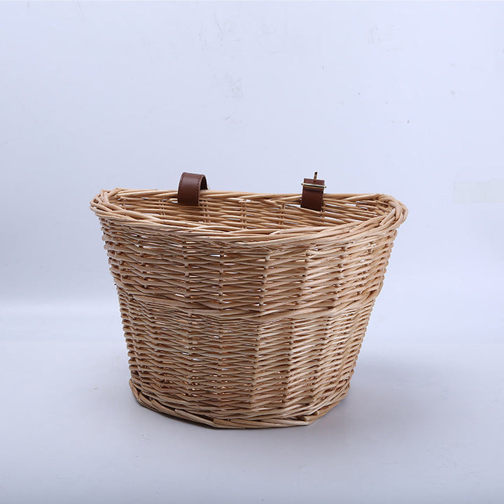 Woven Bicycle Carrier Basket Stornfield
