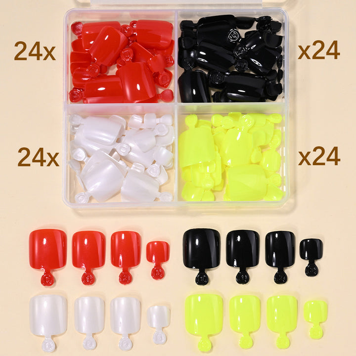 Variety Press-On Nail Tips Set Stornfield
