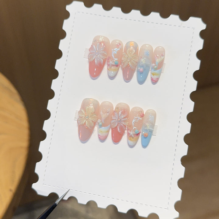 Artificial Flowers Nail Tips Stornfield