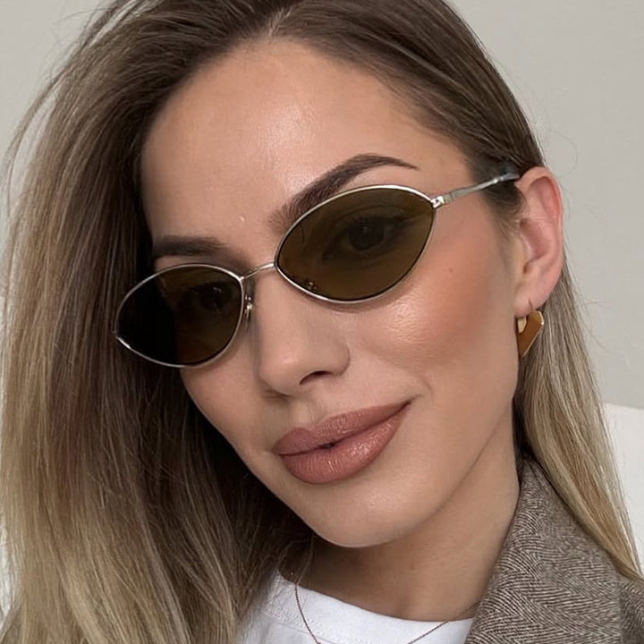 Ladies' fashionable sunglasses with oval design and polarized lenses Stornfield
