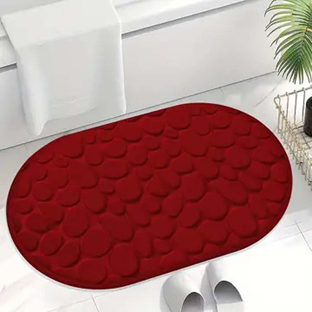 Soft Pebble Textured Bath Mat