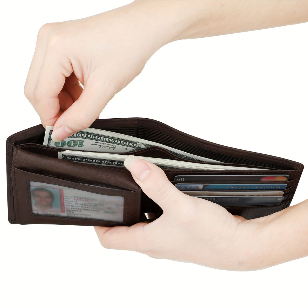 RFID-Blocking Leather Wallet Stornfield
