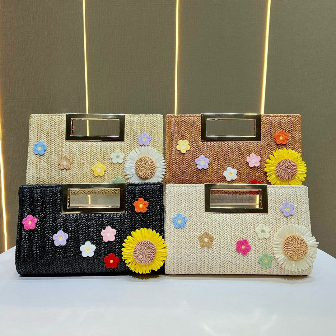 Decorative Floral Handbag