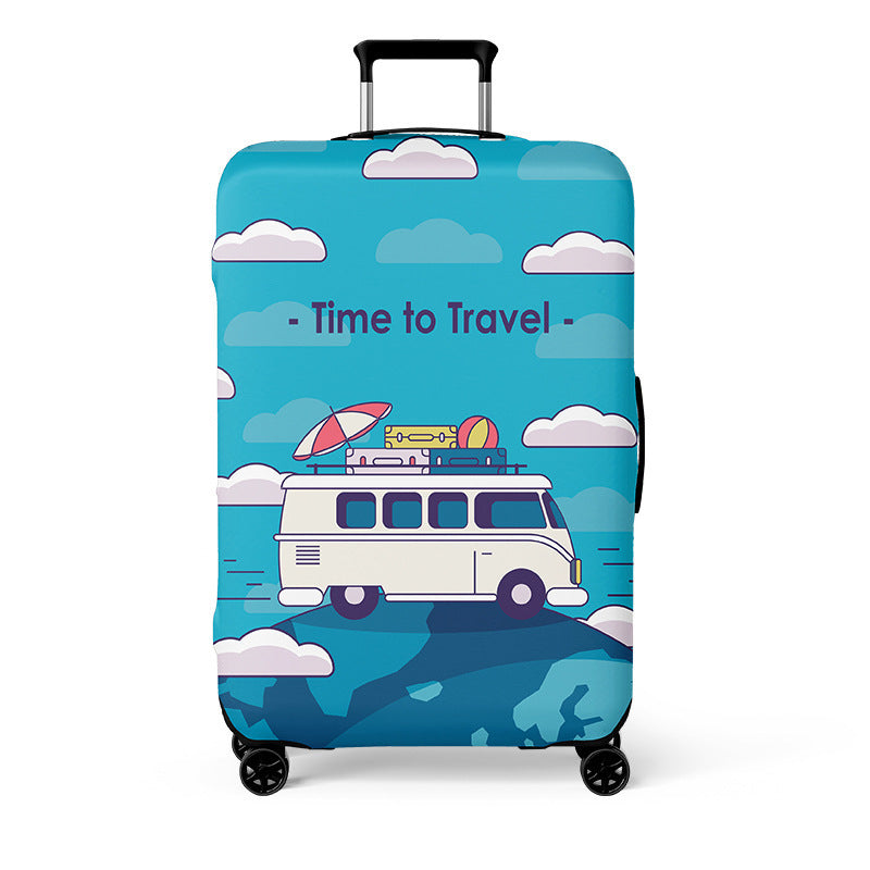 Unisex suitcase with stylish animal motif Stornfield