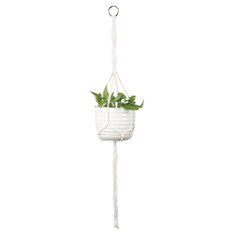 Plant-hanging macrame shelf Stornfield