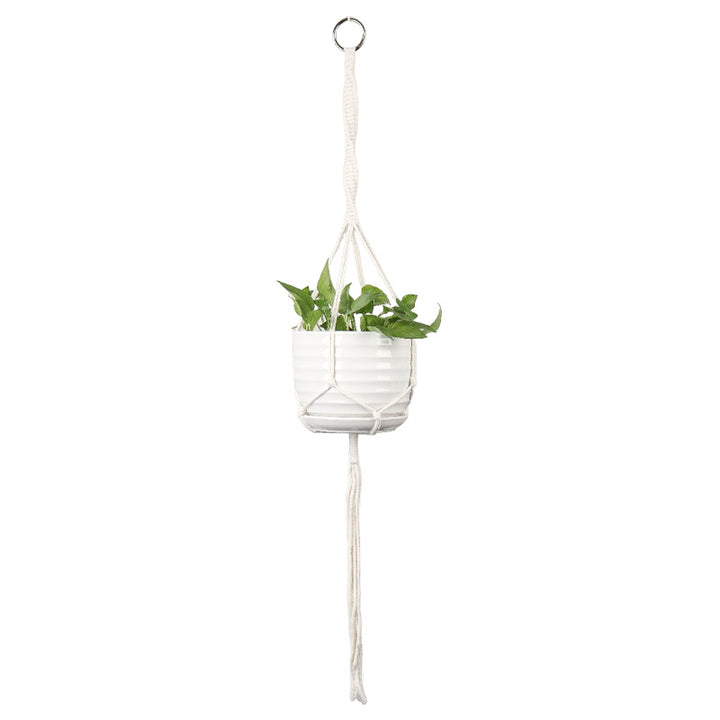 Plant-hanging macrame shelf Stornfield