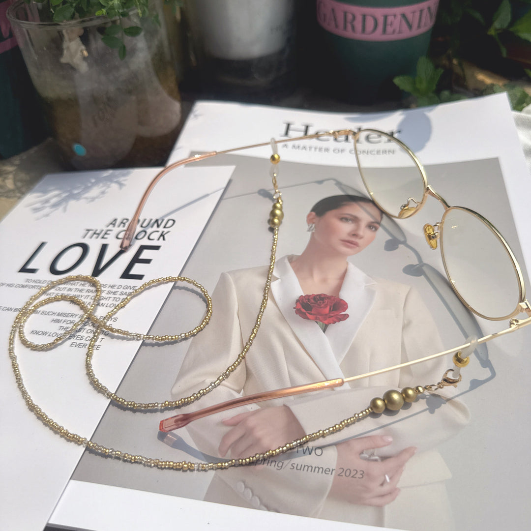 Ornate Beaded Eyewear Chain Stornfield