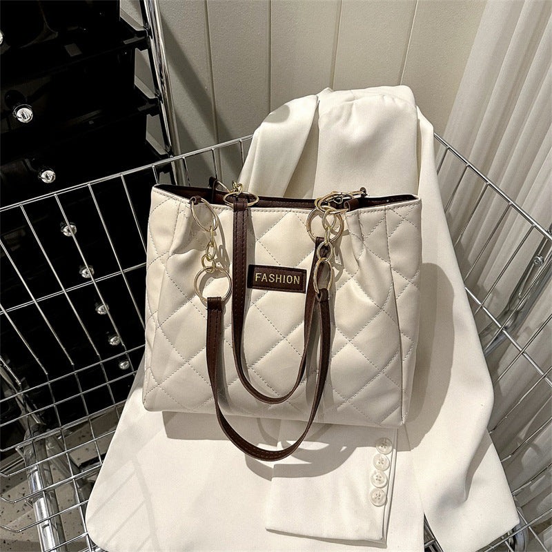 Elegant Quilted Tote Bag Stornfield
