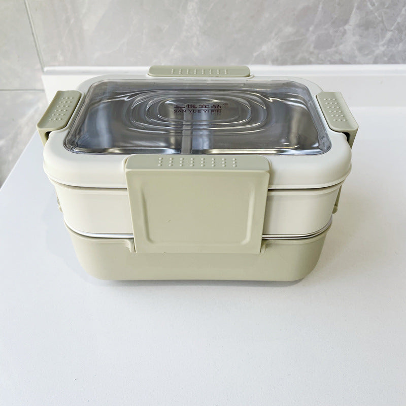 Multi-Layered Leak-Proof Food Storage Container
