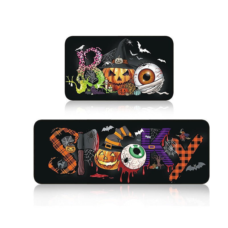 Halloween-Themed Decorative Area Mat