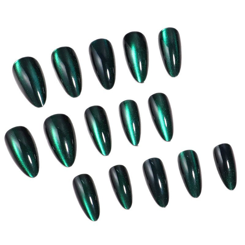 Iridescent Stiletto Press-On Nails Stornfield