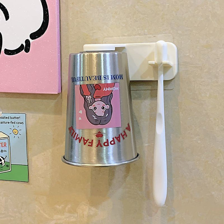 Wall-mounted cup with playful design Stornfield