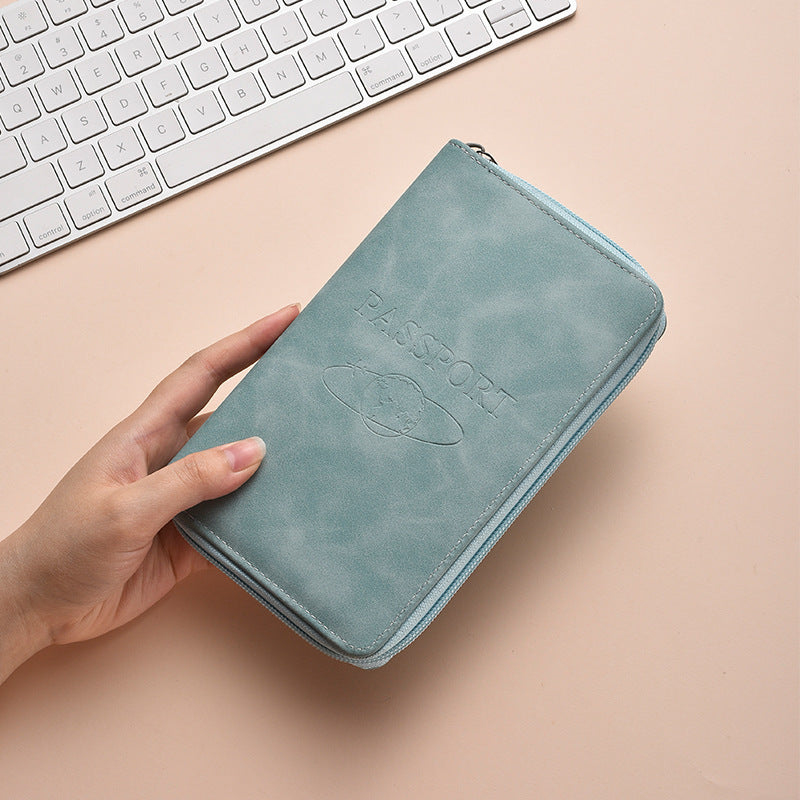 Stylish Zippered Passport Holder Stornfield