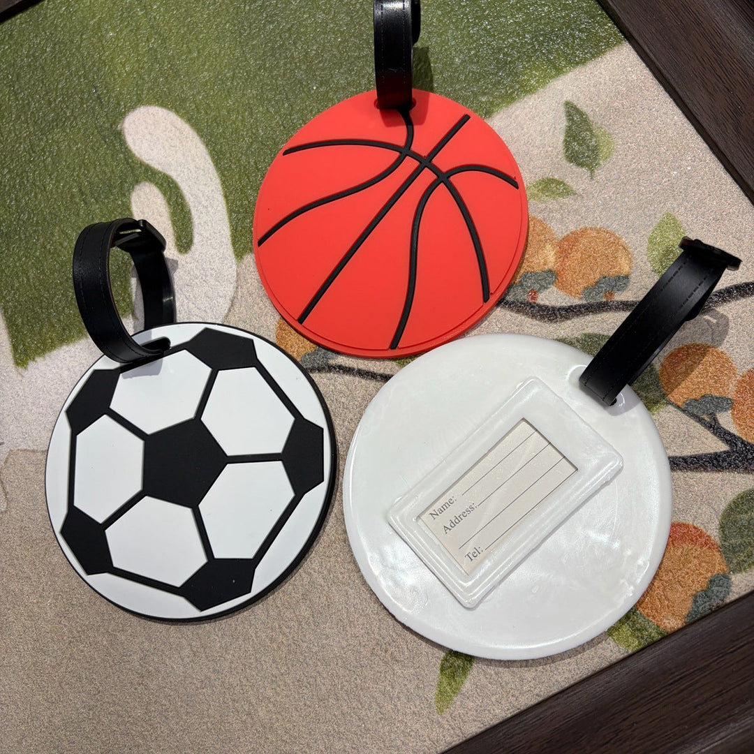 Basketball-Themed Luggage Tag Stornfield