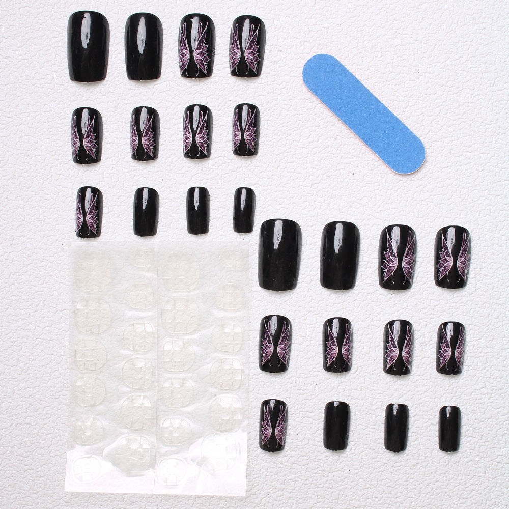 Artistic Press-On Nail Design Stornfield