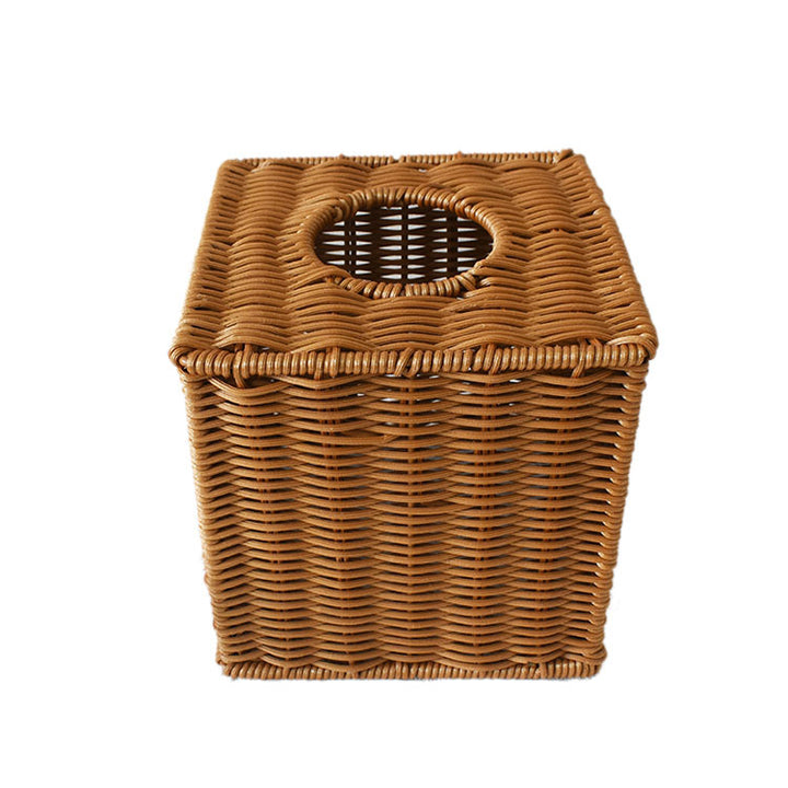 Handcrafted Woven Storage Basket with Open Top Stornfield