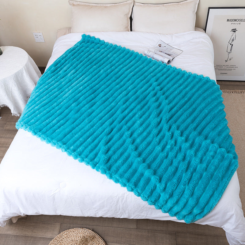 Women's Fluffy Blanket with Textured Design Stornfield