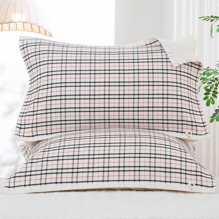 Women’s pillowcase in classic check design Stornfield