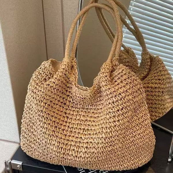 Handmade Raffia Tote Bag Stornfield