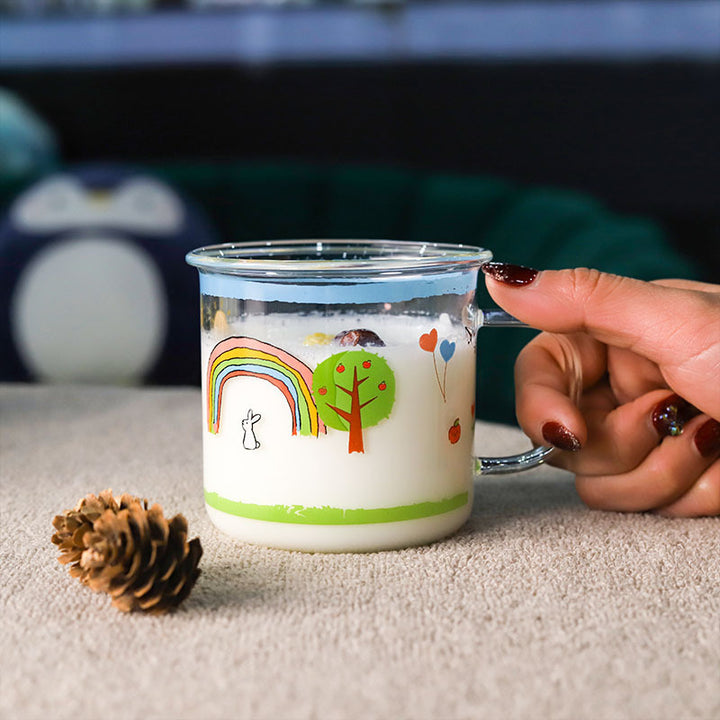 Women’s creative drinking cup with colorful design Stornfield