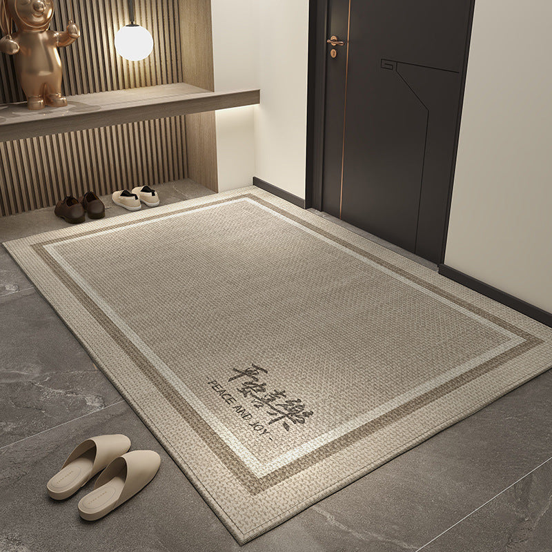 Woven Natural Fiber Welcome Mat