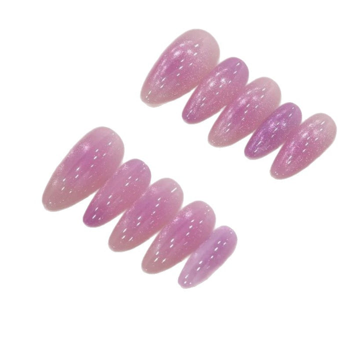 Shimmering Ombre Press-On Nails