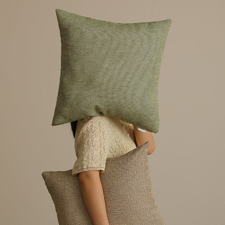 Decorative Cushion Cover Set with Dense Weave Structure and Concealed Zipper Stornfield