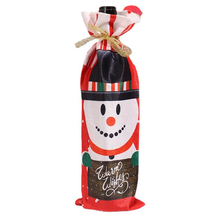Christmas wine bottle cover Stornfield