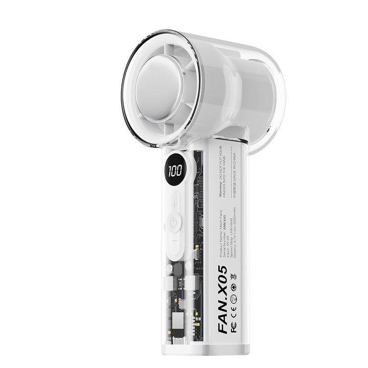 Women Portable Hand Fan with Powerful Speed Control Stornfield