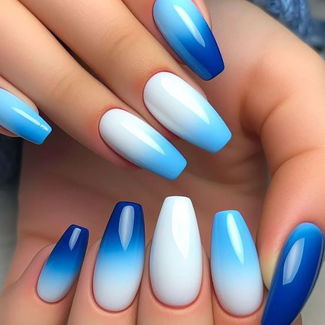 Ombre Press-On Nail Art Set Stornfield