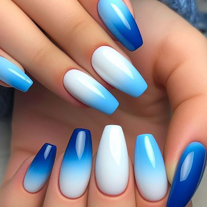 Ombre Press-On Nail Art Set Stornfield