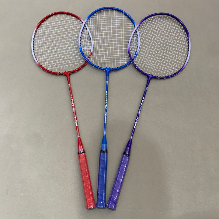 Badminton Racket Set with Multicolored Rackets and Protective Cover Stornfield