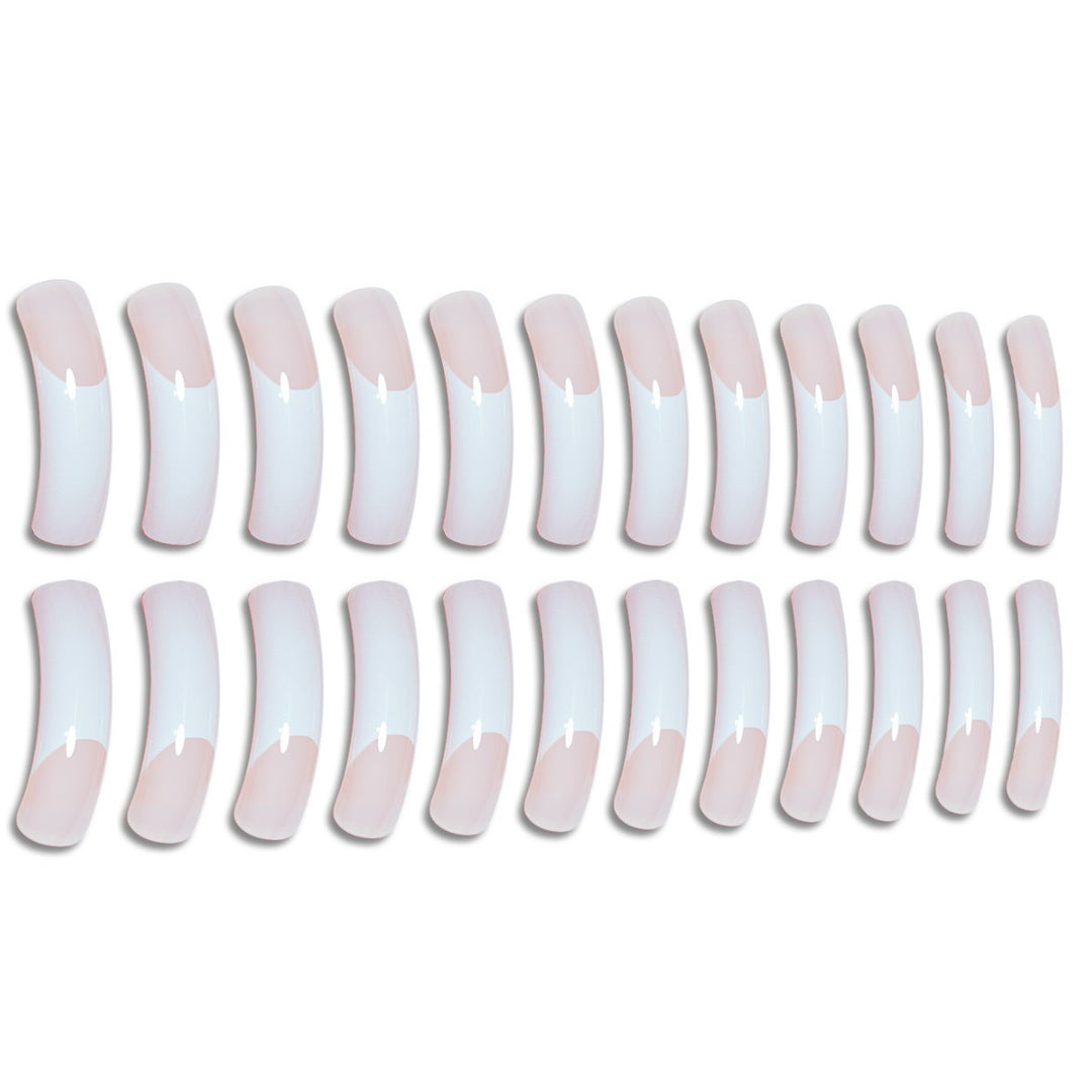 Premium French Tip Press-On Nails Stornfield