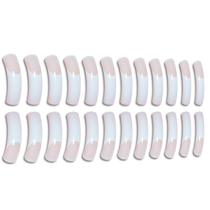 Premium French Tip Press-On Nails Stornfield
