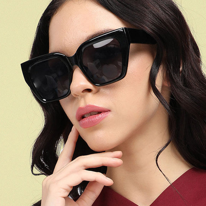 Women's geometric glasses in stylish tortoiseshell pattern Stornfield