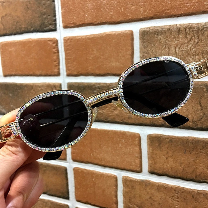 Women's feminine designer sunglasses with extravagant frame Stornfield