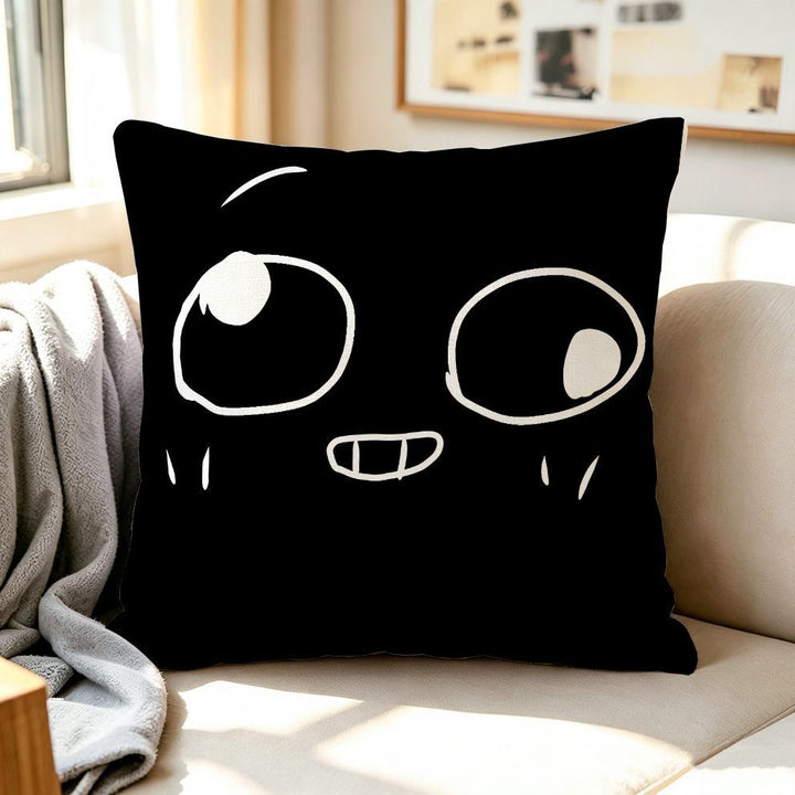 Quirky Graphic Decorative Throw Pillow